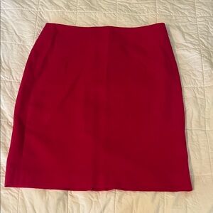 Talbots Elegant Hot Pink Women's Wool Skirt